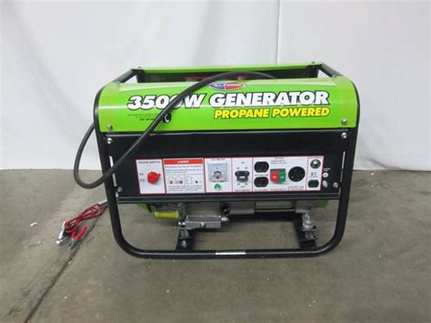 All Power 3500w Portable Propane Generator February Store Returns 2