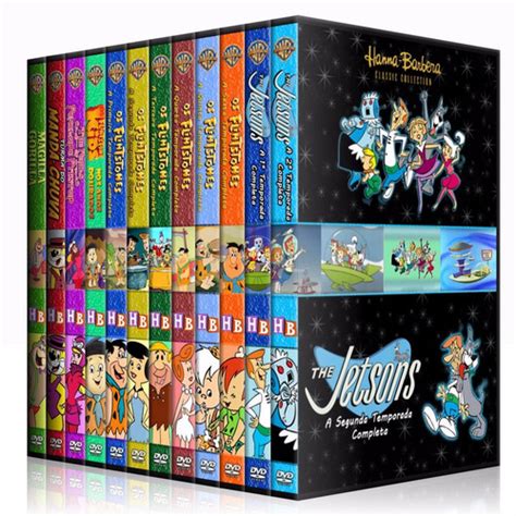 Linda Coleção Hanna Barbera 36 Box Mais De 100 Dvds R 719 90 Em