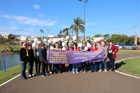 Caminhada Marca Dia Mundial De Conscientiza O Da Viol Ncia Contra A