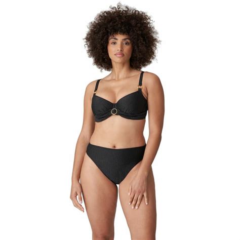 Plavky Vrchn D L Primadonna Swim Solta Fullcup Bikini Top Black