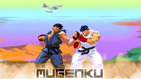 Ryu Verse Angry Ryu Vs Shin Ryu Street Fighter Mugen Multiverse Youtube