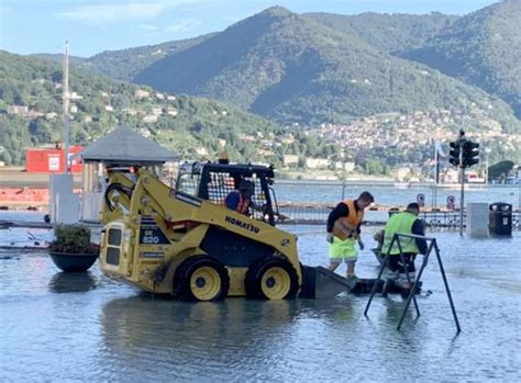 Esonda Il Lago Di Como Dago Fotogallery