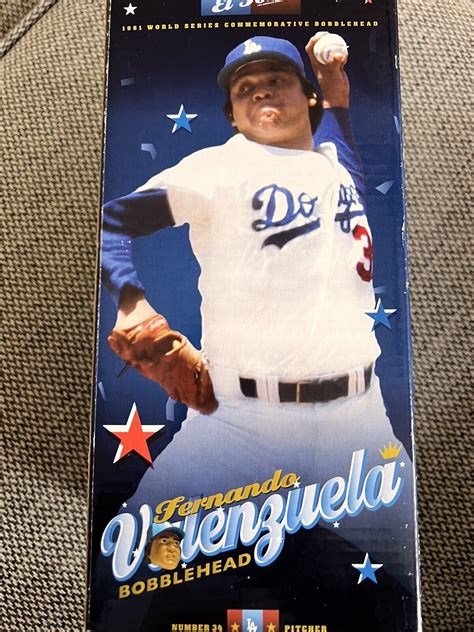 NEW LA Dodgers Baseball = FERNANDO VALENZUELA 1981 = World Series ...