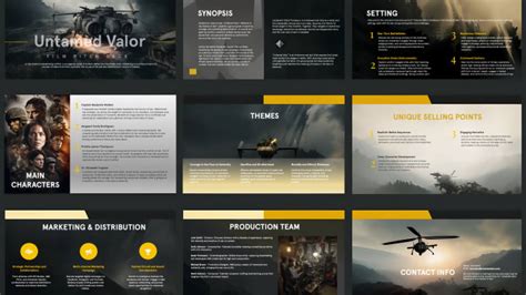 Create A Stunning Pitch Deck For Your Film Or Tv Show Concept By