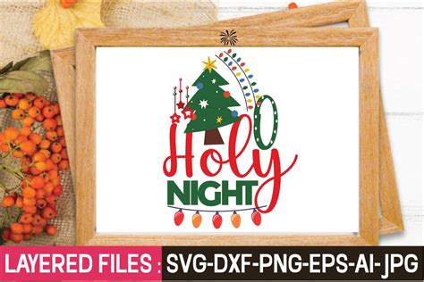 O Holy Night Svg Cut File Grafik Von GatewayDesign Creative Fabrica