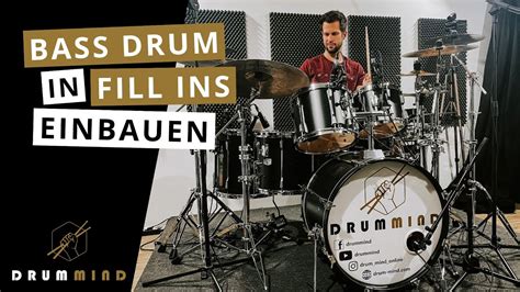 Bass Drum In Fill Ins Einbauen Schlagzeug Lernen Youtube