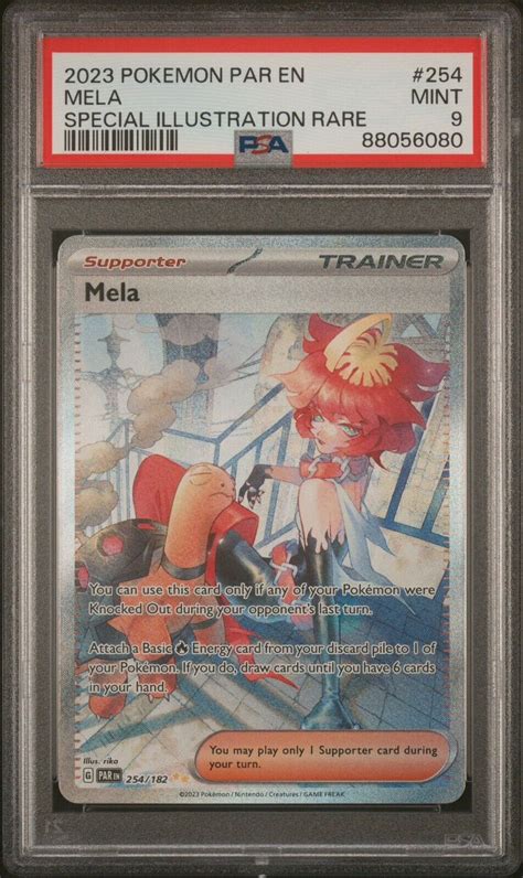 Pokémon TCG Mela Paradox Rift 254 182 Holo Special Illustration Rare