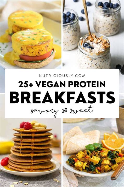 25 High Protein Vegan Breakfast Ideas Savory Sweet Artofit