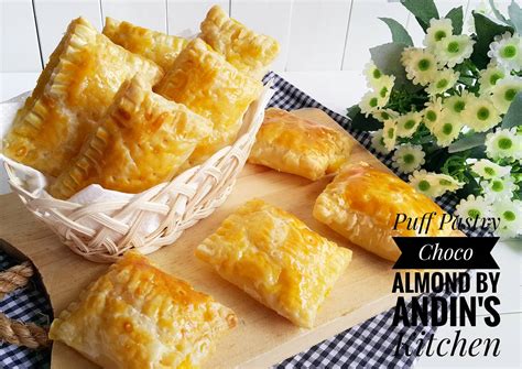 Resep Puff Pastry Choco Almond Oleh Andins Kitchen Cookpad