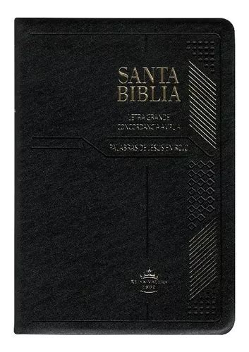 Biblia Reina Valera Letra Grande Pasta Vinil Con Indice En Venta