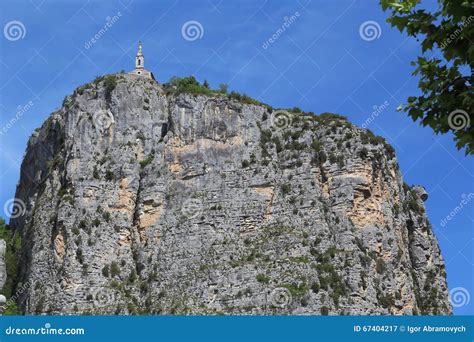 Church On The Rock Stock Image Image Of Provence Scaur 67404217