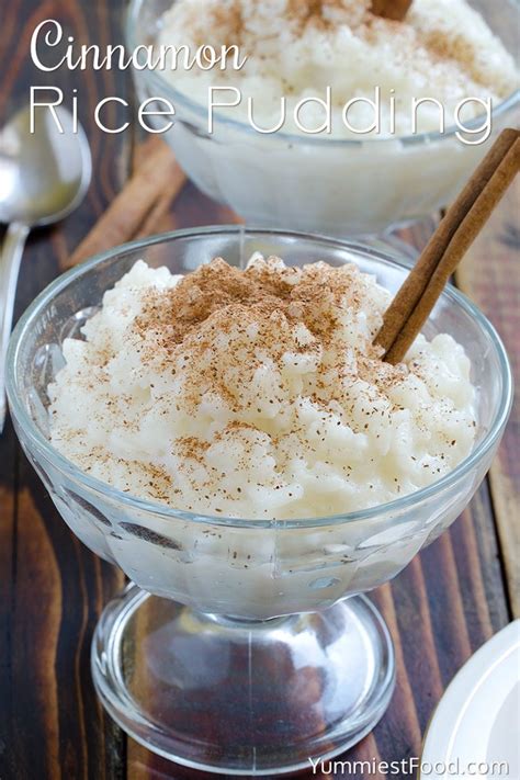 Cinnamon Rice Pudding Recipe From Yummiest Food Cookbook