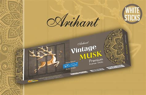 Arihant Vintage Musk Agarbatti 600gm Brown Incense Stick