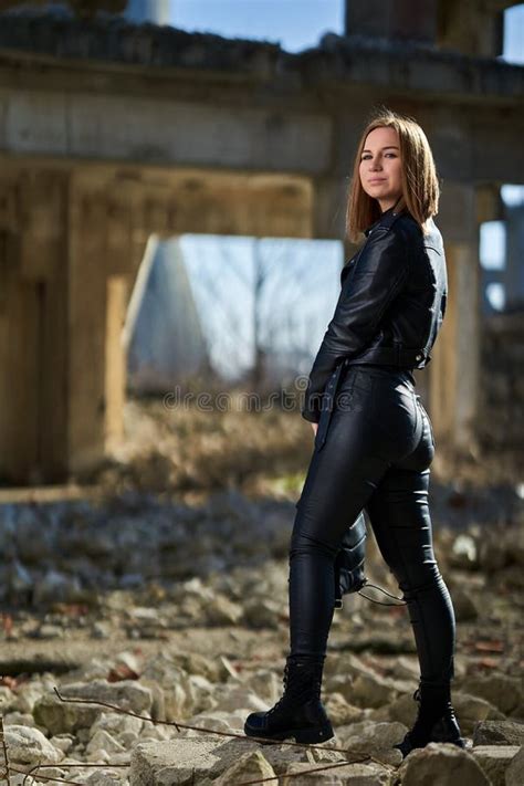 Post Apocalyptic Beauty Stock Image Image Of Dark Female 211924437