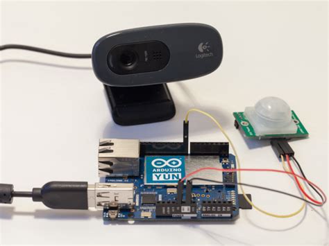 Connections Wireless Security Camera With The Arduino Yun Adafruit