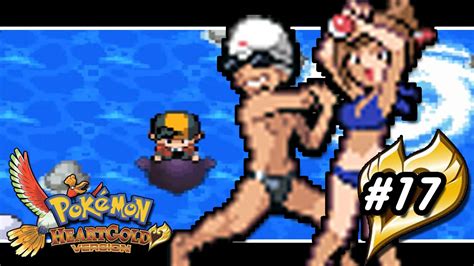 Let S Play Pokemon Heart Gold Part Surfing To Cianwood Youtube