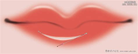 Ps绘画教程：详细讲解人物嘴巴的绘制 2 五官绘画 Ps教程自学网