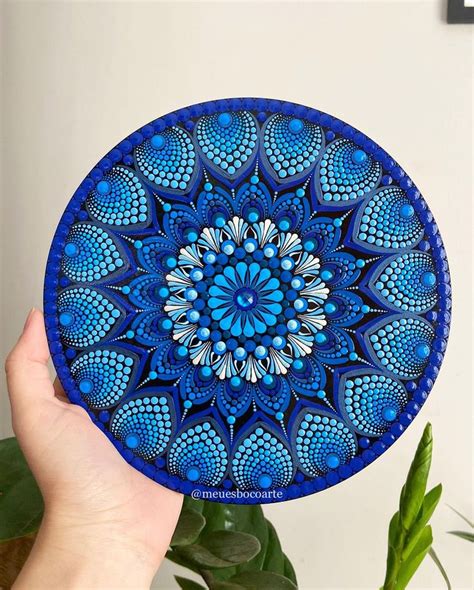 Thais Rosales On Instagram Bom Dia Essa Linda Mandala Azul Cheia