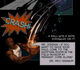 Screenshot Of Michael Jordan Chaos In The Windy City SNES 1994