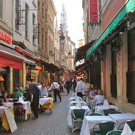 Brussels City Restaurants Rue Des Bouchers Hans Nerstu Flickr