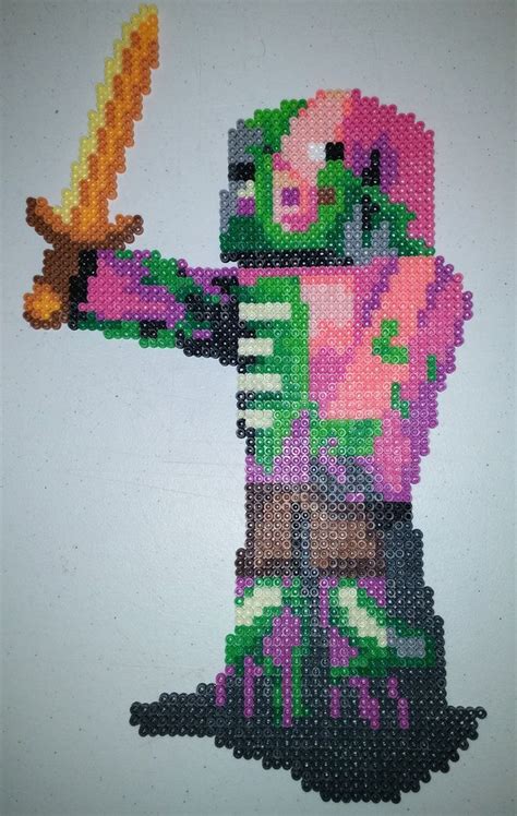 Zombie Pigman Perler Bead Art By Kamikazekeeg On Deviantart Artofit