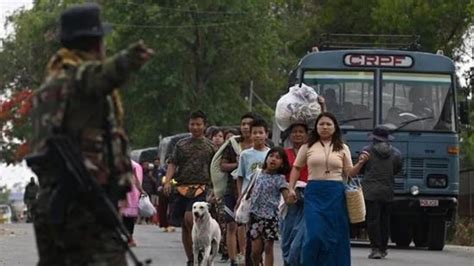 Military coup, civil war in Myanmar leave Mizoram and Manipur with 40K ...