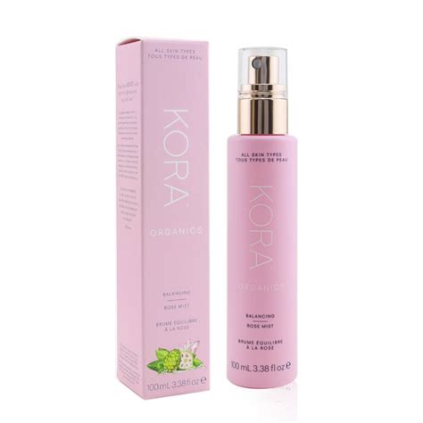 Kora Organics Balancing Rose Mist 100ml 3 38oz Toners Face Mist