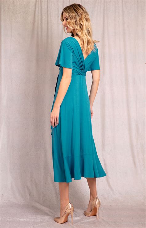 Waterfall Dress Celestial Blue Evening Dresses Occasion Wear And
