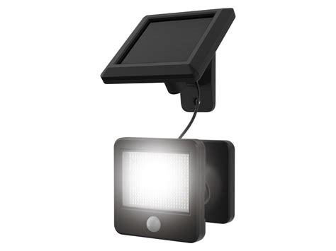 Livarno Home Led Solar Strahler Mit Bewegungsmelder