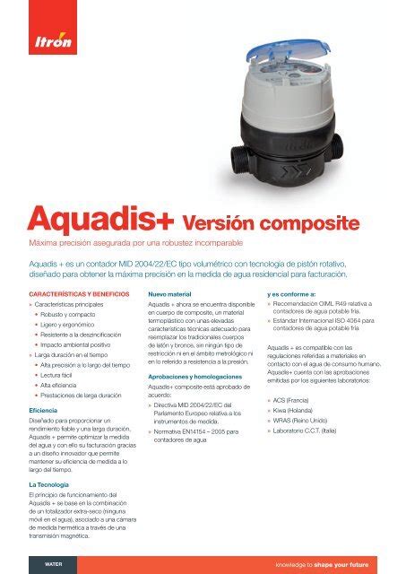 Aquadis VersiÃ³n composite Itron