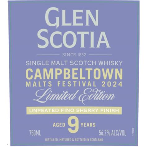 Glen Scotia Campbeltown Malts Festival 2024 Edition Buy Online