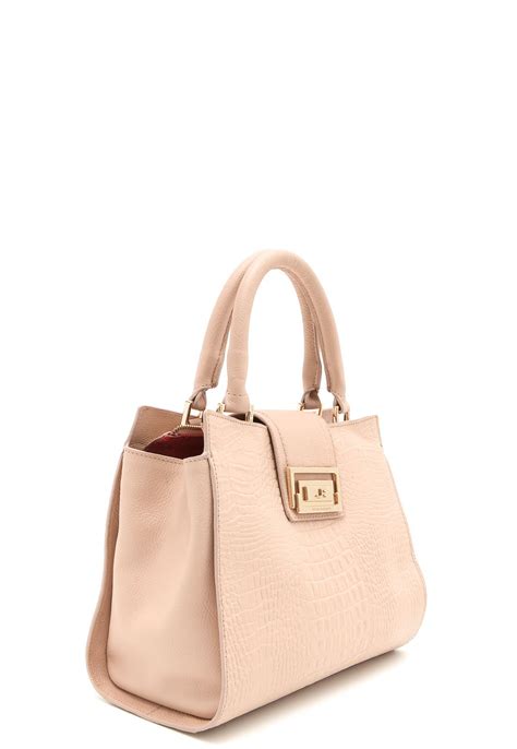 Bolsa Couro Jorge Bischoff Textura Nude Compre Agora Dafiti Brasil