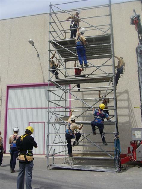 Seguridad Durante El Uso De Andamios Tindai