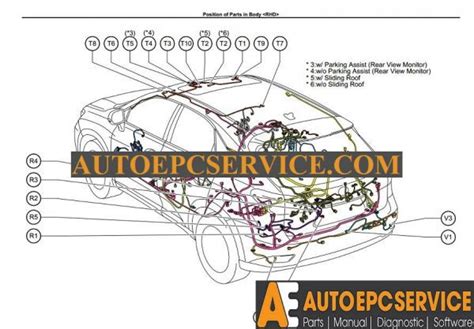 Lexus Rx350 Electrical Wiring Diagram Manual Em11w0e2010