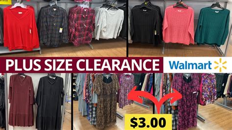 💕walmart Plus Size Clearance Clothes‼️walmart Shop With Me Walmart