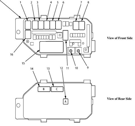 Acura Tl 2013 2014 Fuse Box Diagram Auto Genius