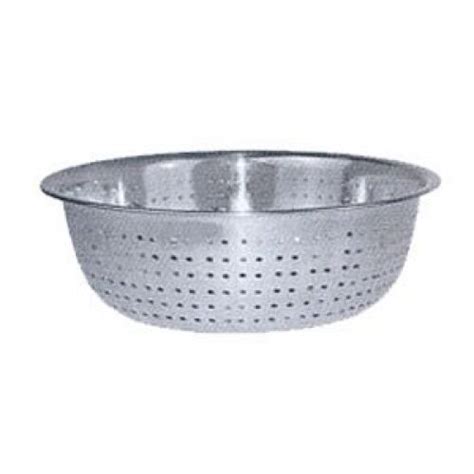 Thunder Group Slcil L Stainless Steel Chinese Colander Elite