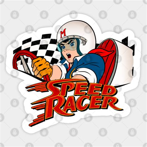 Speed Racer Racer Sticker Teepublic
