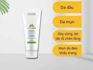 S A R A M T Babe Stop Akn Purifying Cleansing Gel Cho Da D U M N Chiaki Vn
