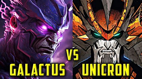 GALACTUS vs UNICRON Quién Ganaría EPIC VERSUS YouTube