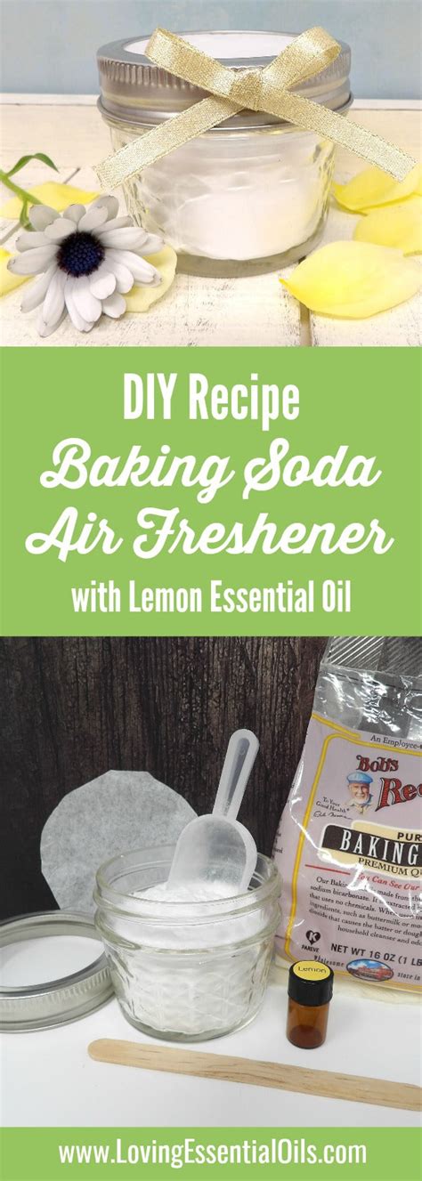 Homemade Baking Soda Air Freshener With Lemon Essential Oil – Loving Essential Oils