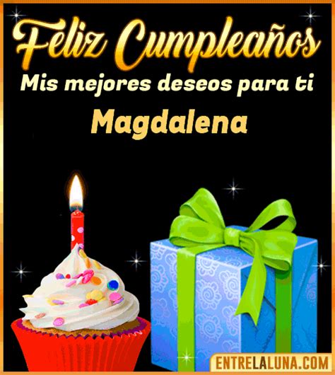 Feliz Cumplea Os Magdalena Felicidades Magdalena