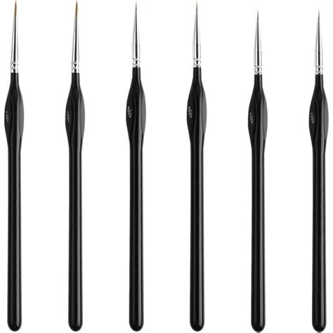 Kinbom Pi Ces Pinceaux Pour Peinture D Tail Pinceau Paint Brushes