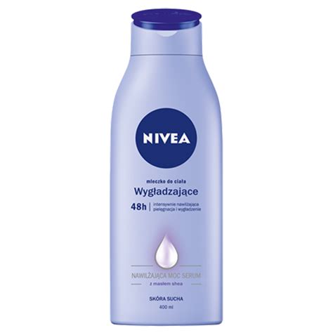 Nivea Wygładzające mleczko do ciała z masłem shea Nawilżająca moc