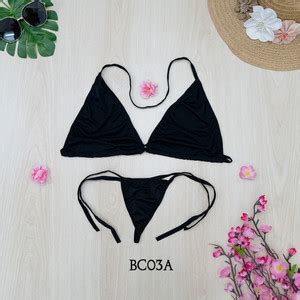 Promo Lingerie Sexy Bikini Bra G String Bralette Summer Wanita Bc A Putih Kota Surabaya