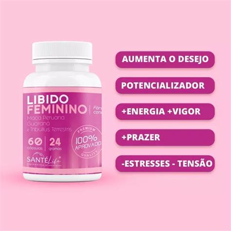 Libido Feminino Fórmula Concentrada 1 Un 60 Cápsulas MercadoLivre