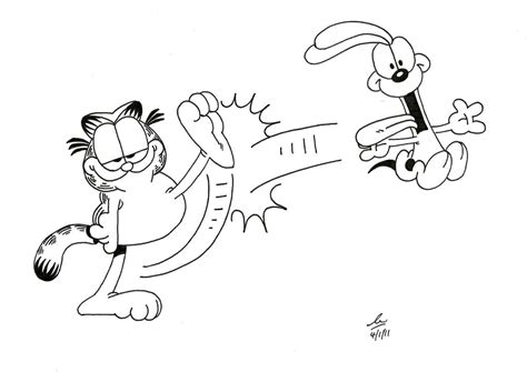 Garfield And Odie By Harbinger5581 On Deviantart