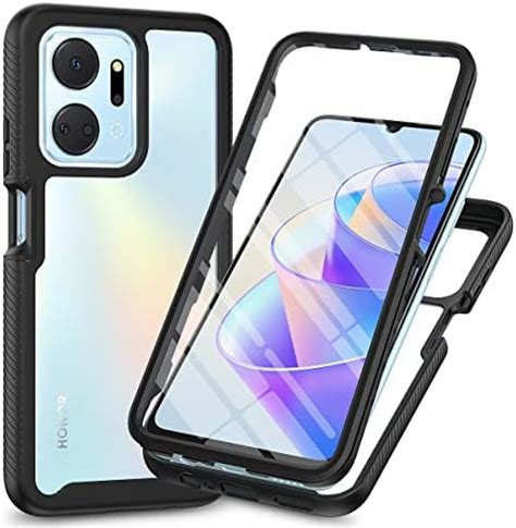 RonRun Coque pour Honor X7a 360 Transparente étui Antichoc Housse