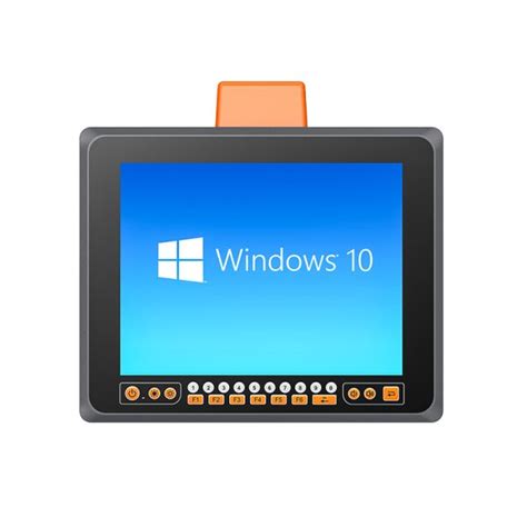 VT 858K 12 1 Windows Vehicle Mount Computer With Intel Celeron Processor