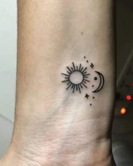 25 Gorgeous Sun And Moon Tattoo Designs Suitable For Anyone